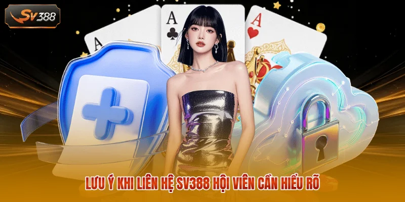 Lưu ý khi liên hệ SV388 hội viên cần hiểu rõ